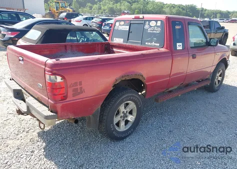 2002 Ford Ranger Xlt from USA, damaged, VIN 1FTYR44E62TA07218
